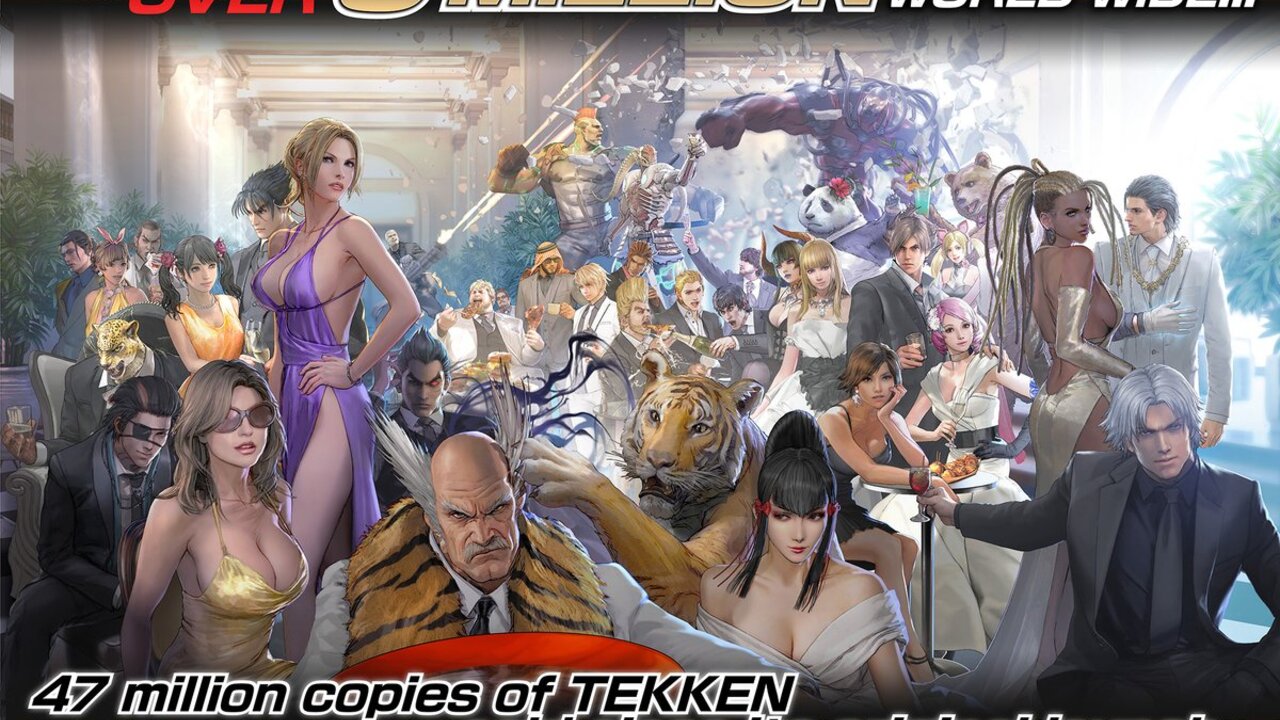 Super Cool Tekken 7 Art Celebrates Over 3 Million Copies Sold - Push Square