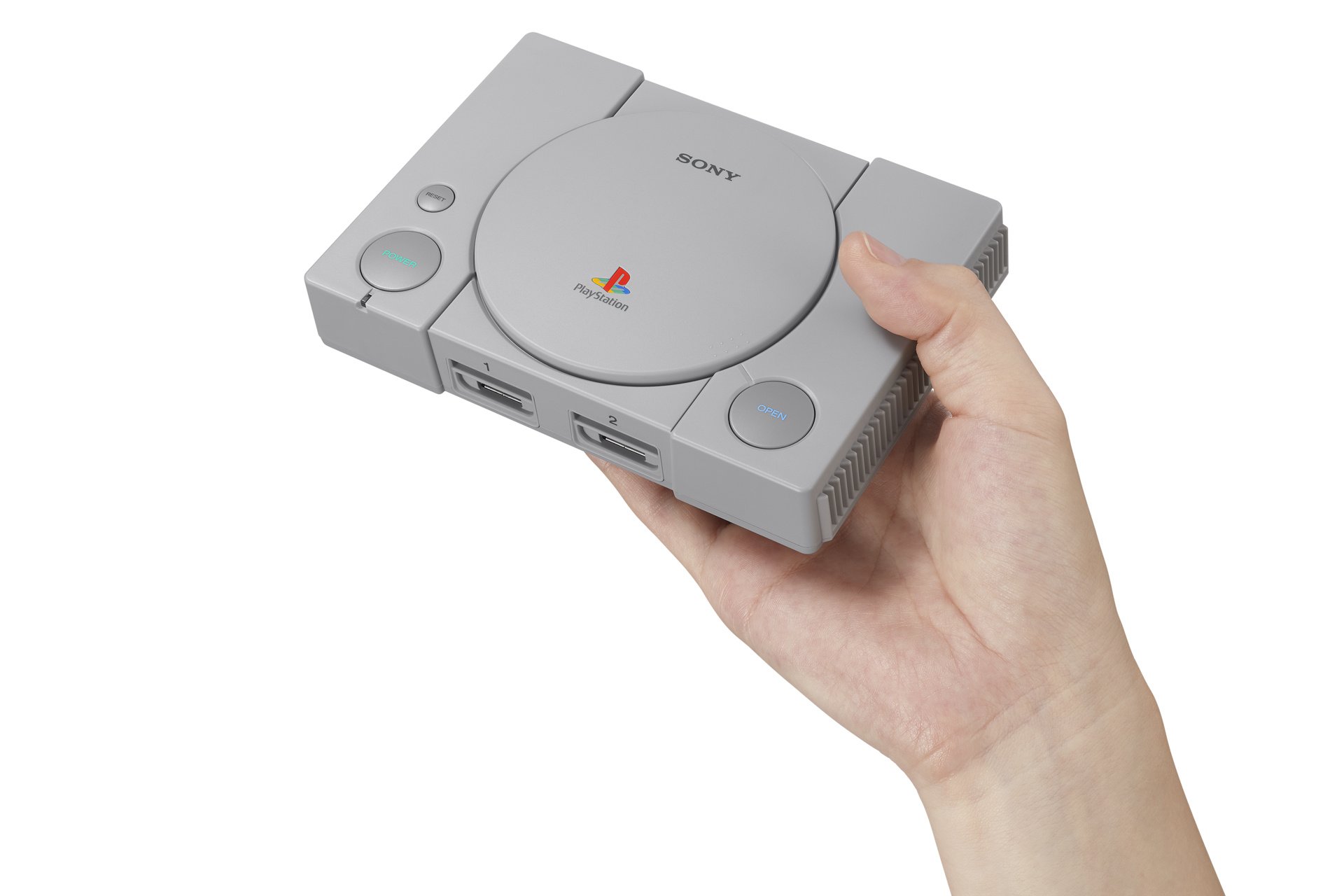 Sony announces a tiny PlayStation Classic pre-loaded with games