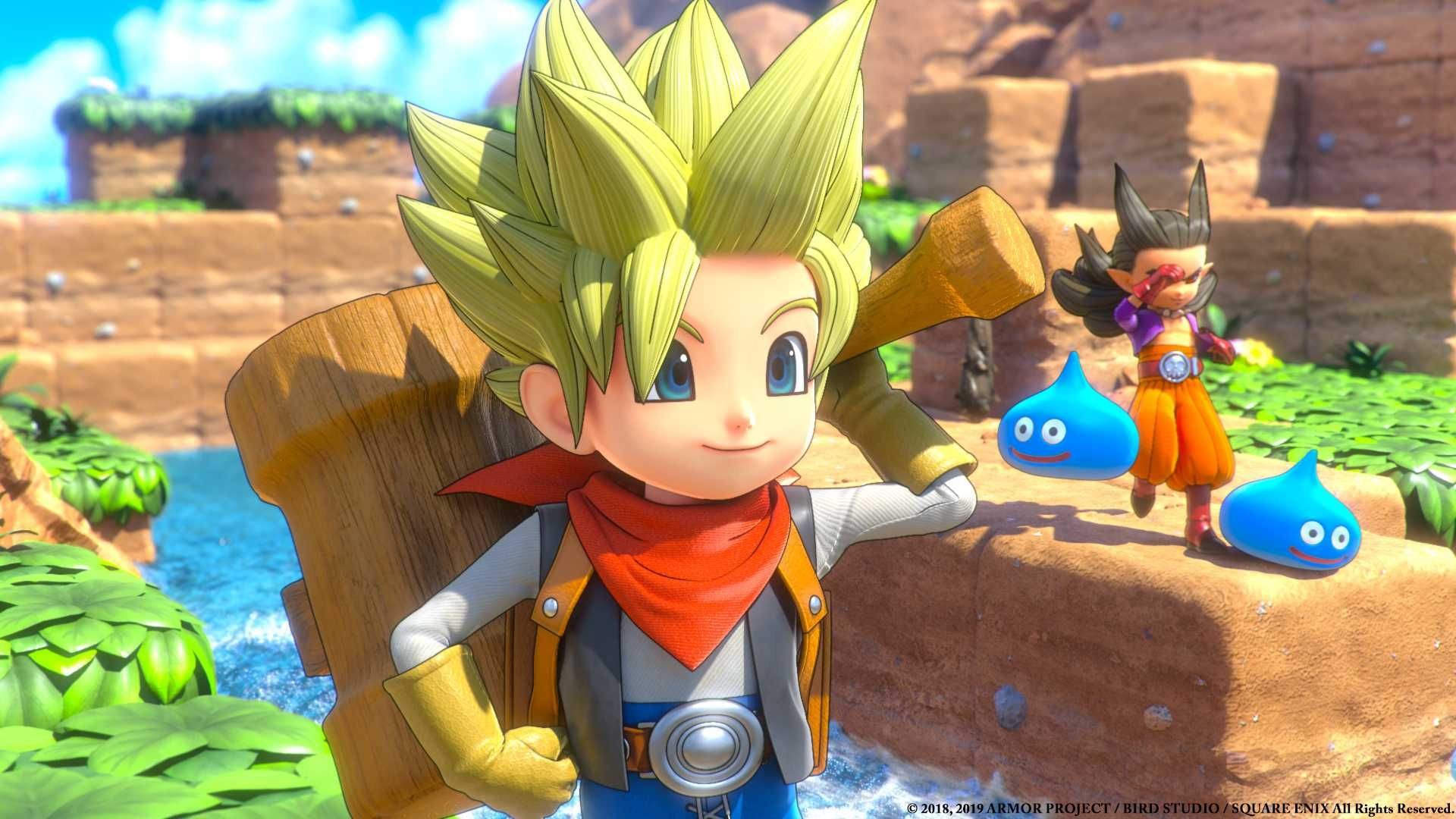 Dragon Quest Builders 2 in 9 new games in july