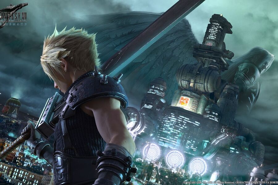Final Fantasy VII on PS4 PlayStation 4 1