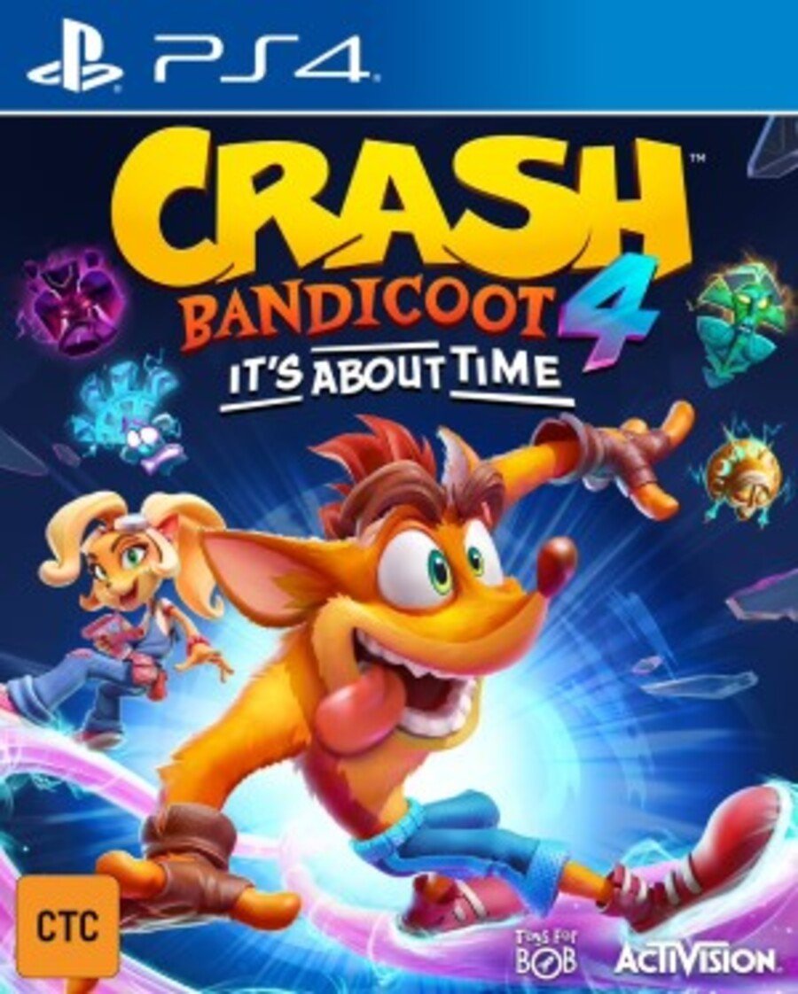 Age Rating and Box Art Leak Crash Bandicoot 4: It's About Time - Push
