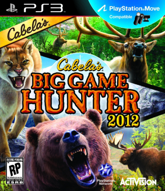 CABELA'S BIG GAME HUNTER 2012 Top Shot Elite Gun & Game ...