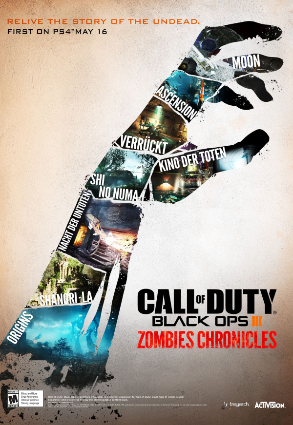 call of duty black ops iii - zombies chronicles