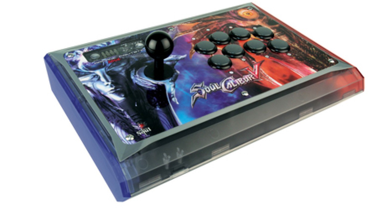 Soul Calibur V Scoops Up Official Mad Catz Arcade Stick Push Square