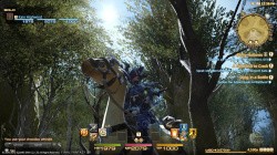 Riding on by