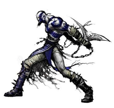 Kratos Once Sported a Rather Fetching Blue Tattoo - Push Square