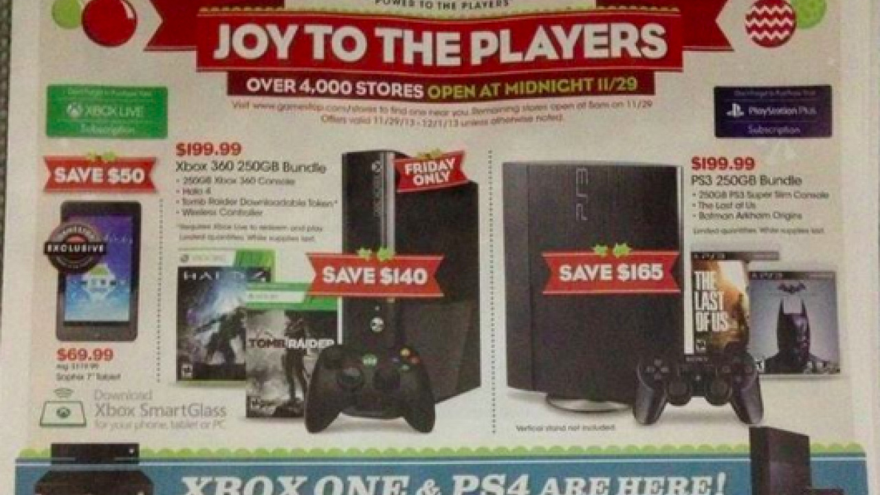GameStop Scoops Beefy PS3 Bundles for Black Friday - Push Square