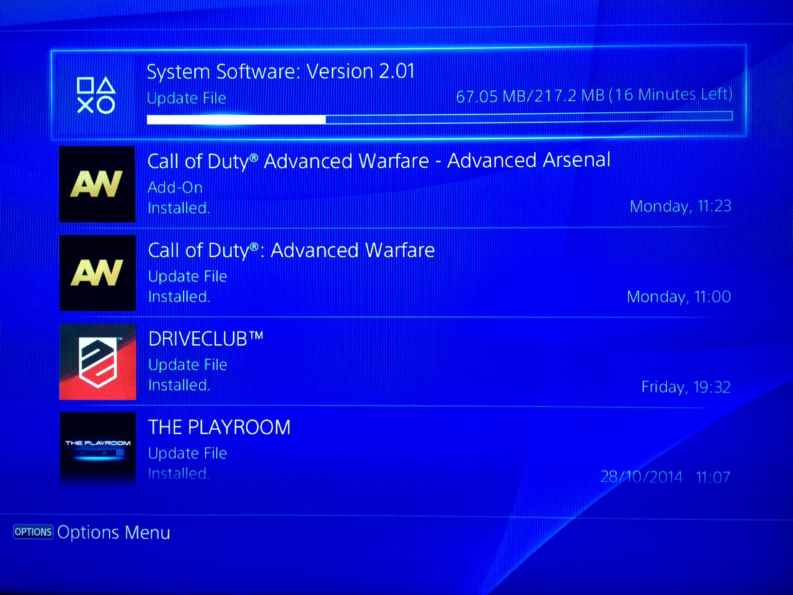 PS4 Firmware Update 2.01 Now Live - Push Square