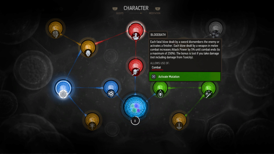 The Witcher 3: Wild Hunt Blood and Wine Mutations Character Builds Guide 6