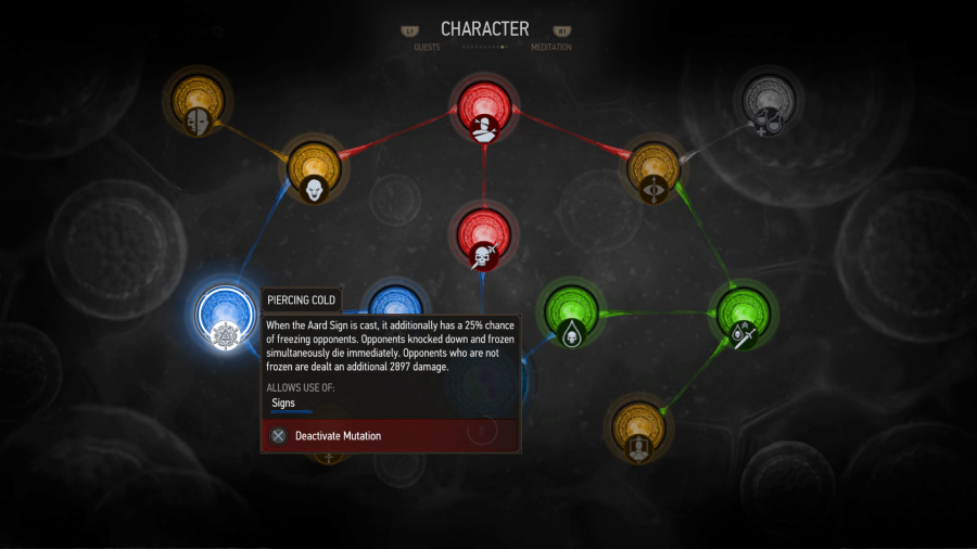 The Witcher 3: Wild Hunt Blood and Wine Mutations Character Builds Guide 8