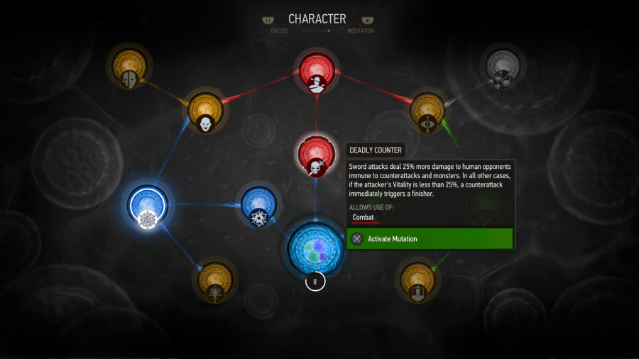 The Witcher 3: Wild Hunt Blood and Wine Mutations Character Builds Guide 5