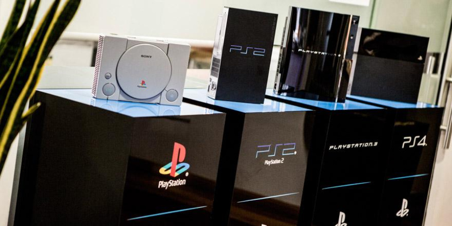 PlayStation 4 PS3 PS2 PSone PlayStation Sony 1