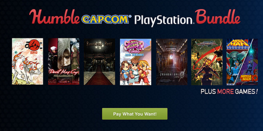 Capcom PlayStation Humble Bundle PS4 PS3 1