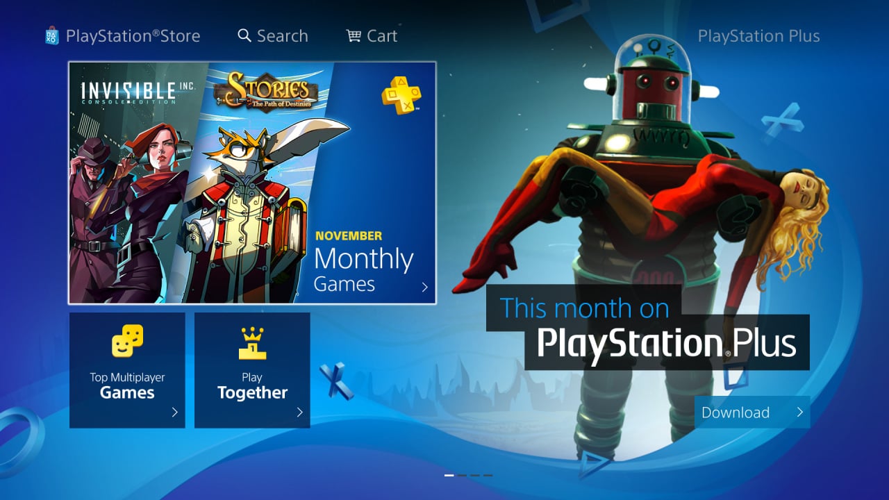 Rumour December PS Plus PS4 Games Leaked on PlayStation Store Push