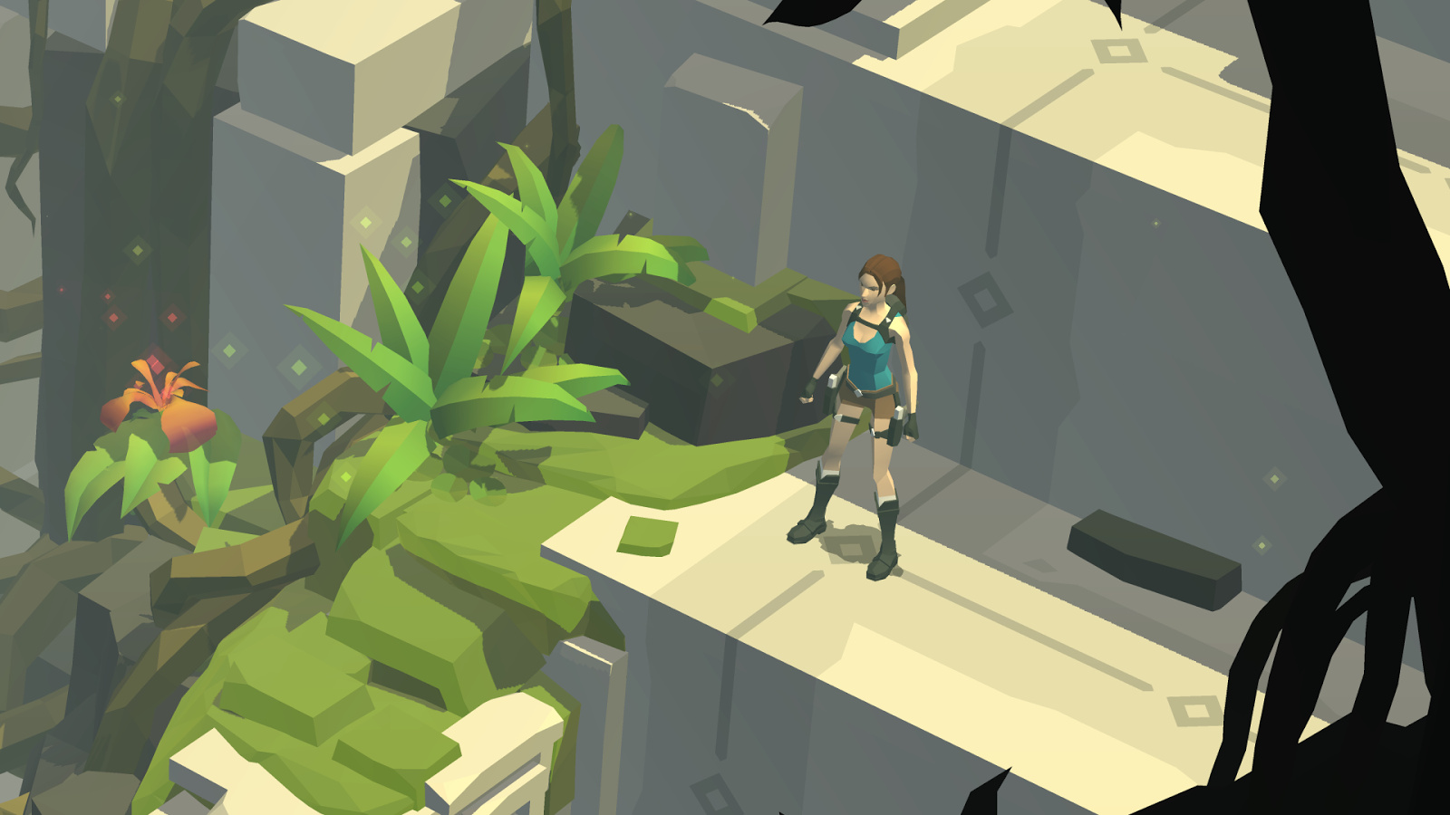 Lara Croft Go Will Wield Its Dual Pistols On Ps4 Vita Push Square