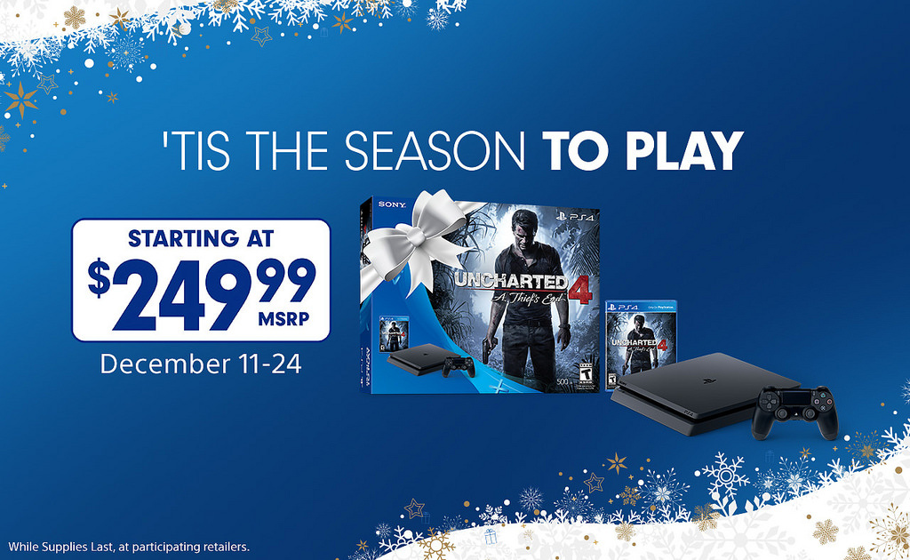 ps4 39 s price will plunge prior to christmas in the united christmas sales ps4