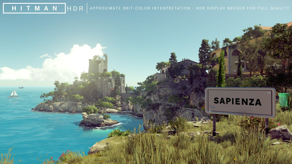 Hitman Captures The Sun Soaked Sapienza With Hdr Support Push Square