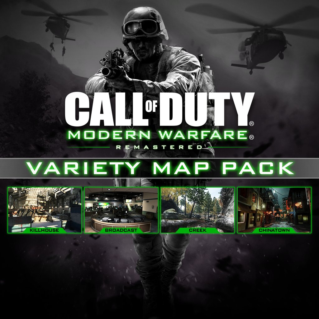 Call Of Duty Modern Warfare Remastered Variety Map Pack Comes to PS4