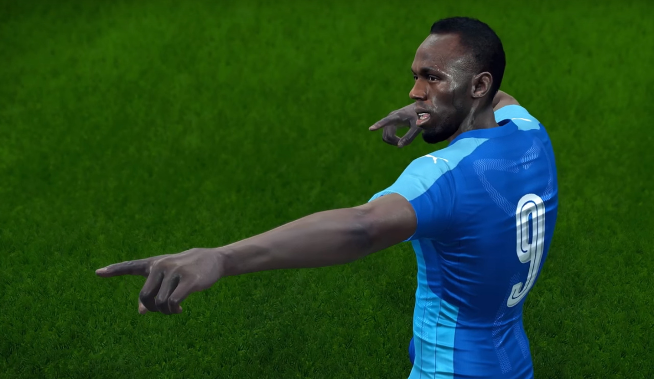 Olympic Icon Usain Bolt Switches Sports for PES 2018 Pre ...