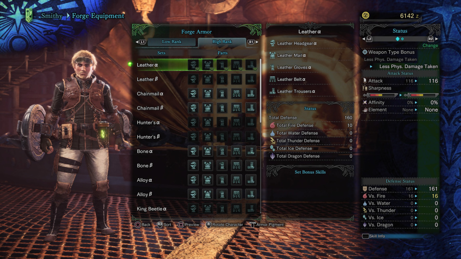 Monster Hunter: World Armor Armour Sets 29