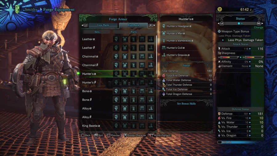 Monster Hunter: World Armor Armour Sets 33