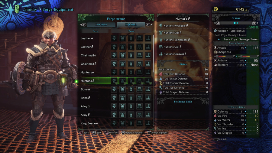 Monster Hunter: World Armor Armour Sets 34
