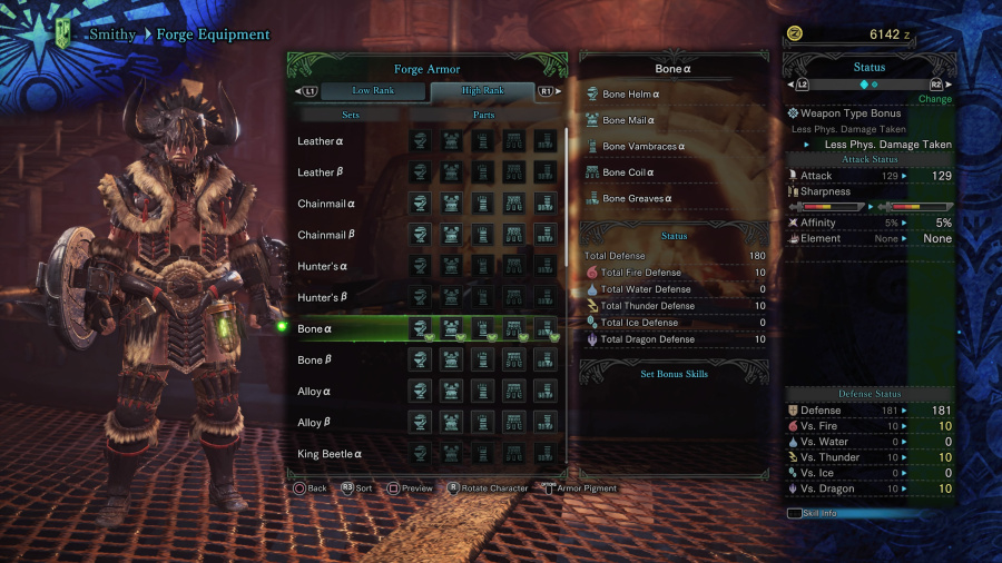 Monster Hunter: World Armor Armour Sets 35