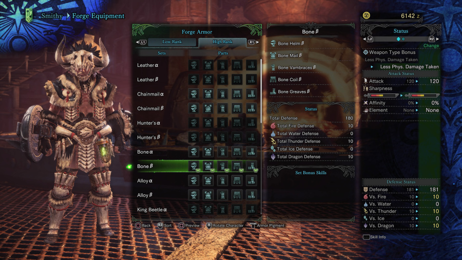Monster Hunter: World Armor Armour Sets 36