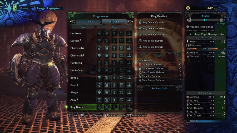 Monster Hunter: World Armor Armour Sets 39