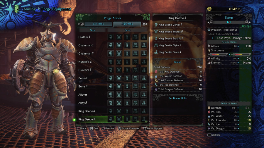 Monster Hunter: World Armor Armour Sets 40