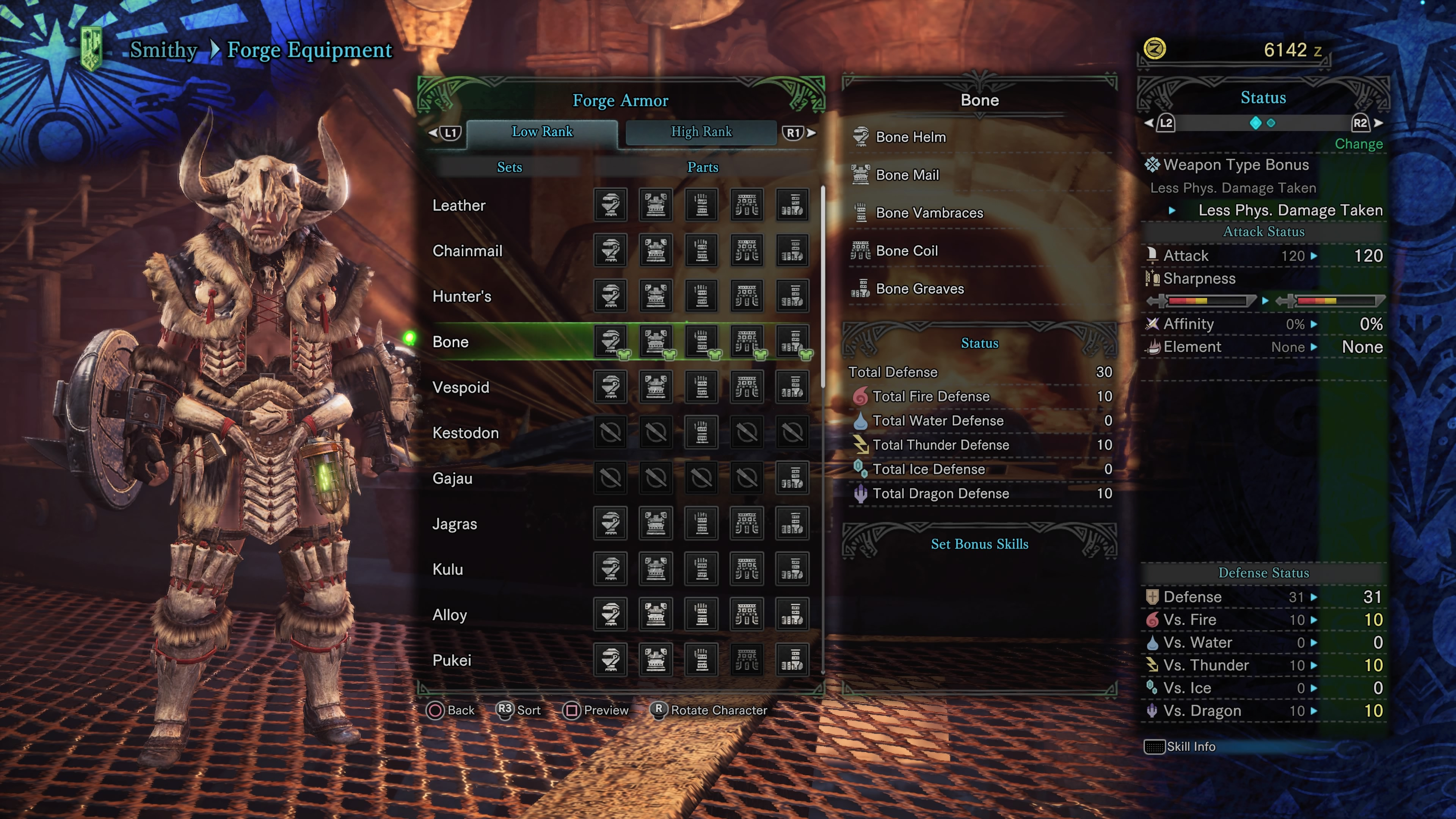 Monster Hunter World Armor Sets All Low and High Rank Armour and How