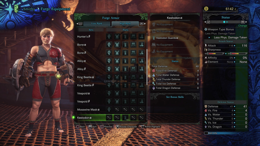 Monster Hunter: World Armor Armour Sets 44