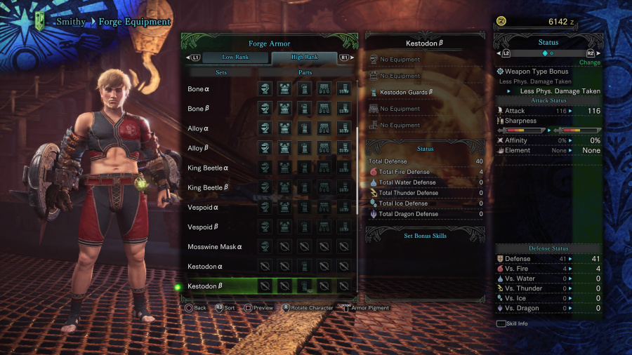 Monster Hunter: World Armor Armour Sets 45