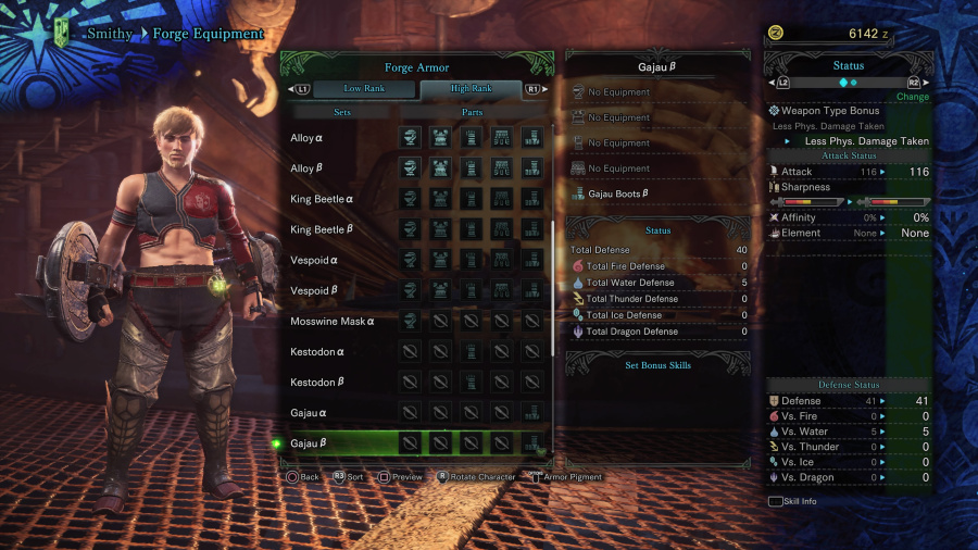 Monster Hunter: World Armor Armour Sets 47