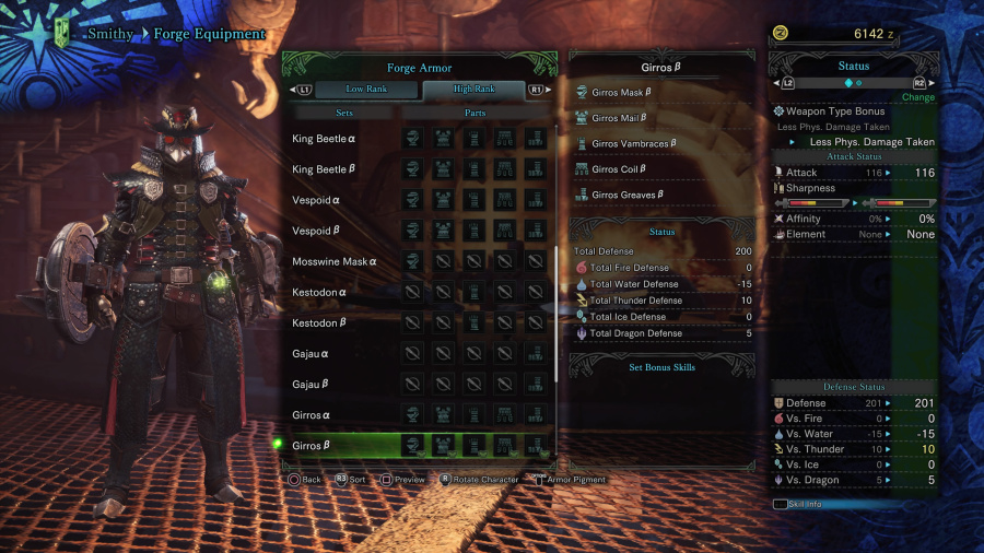 Monster Hunter: World Armor Armour Sets 49