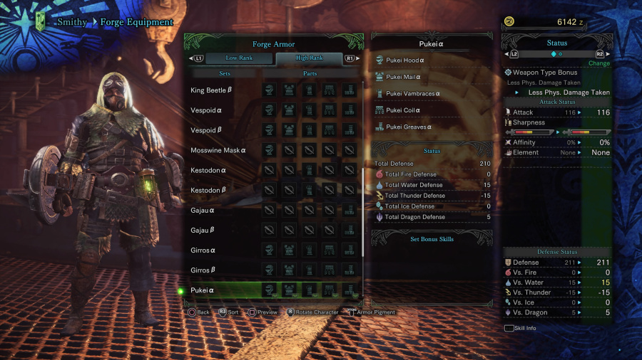 Monster Hunter: World Armor Armour Sets 50