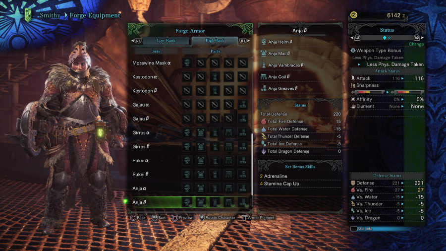 Monster Hunter: World Armor Armour Sets 53