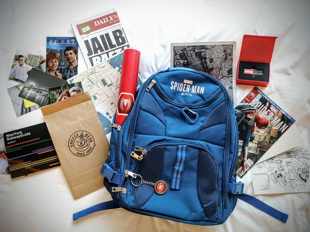 Sony's Dishing Out Incredible SpiderMan PS4 Backpacks to Influencers