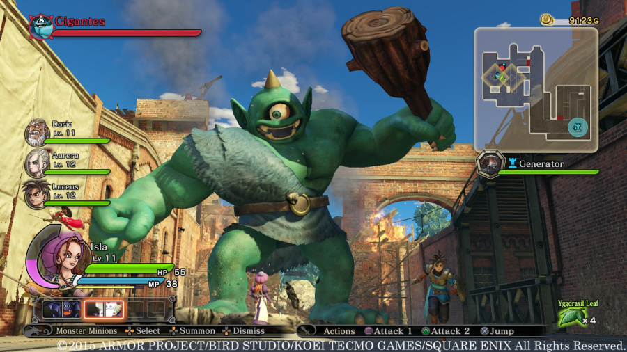 Dragon Quest Heroes The World Trees Woe And The Blight Below Review Ps4 Push Square