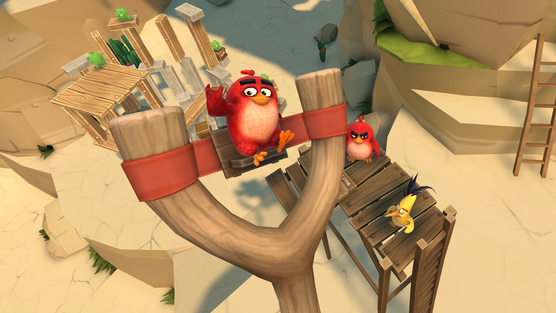 Angry Birds VR Isle Of Pigs PS4 PlayStation 4 Game Profile News
