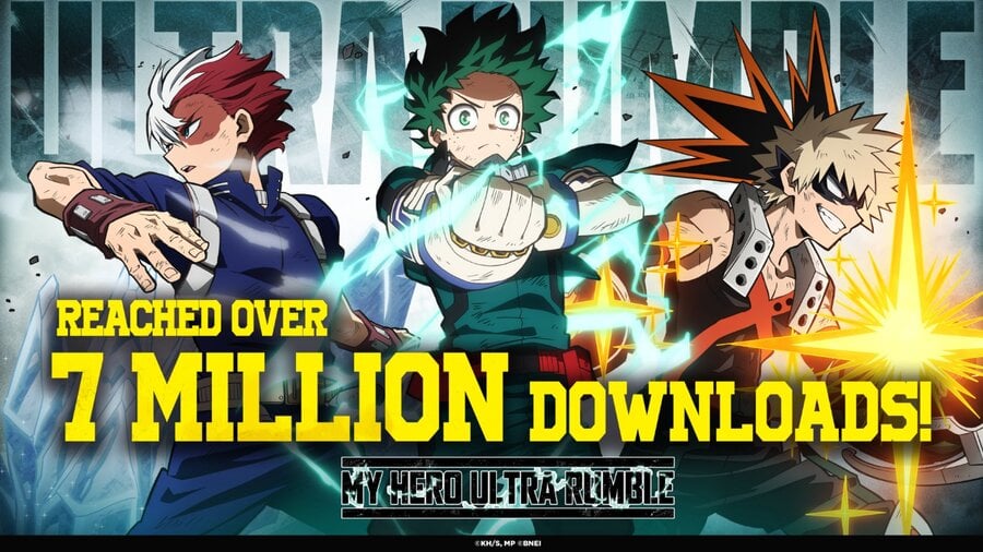 My Hero Academia's Battle Royale Has Been Downloaded Over 7 Million Times 1