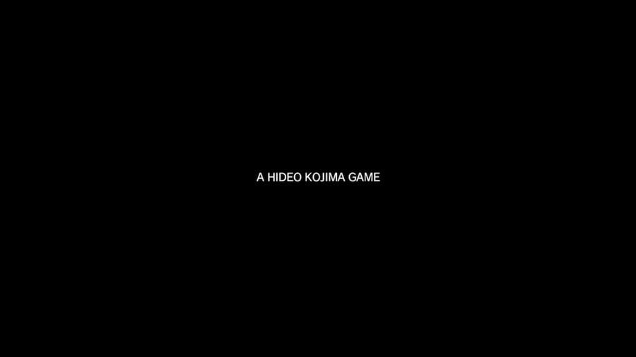 A Hideo Kojima Game