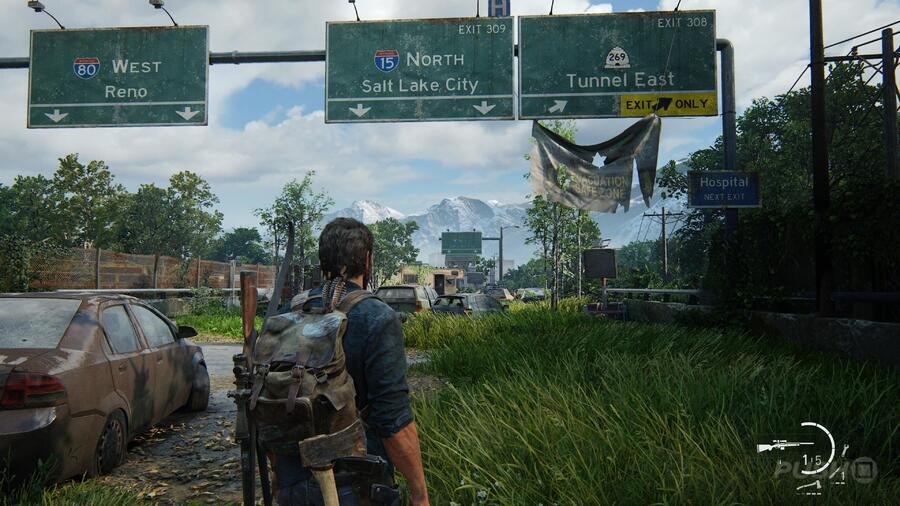 The Last of Us 1: Highway Exit Walkthrough - All Collectibles: Artefacts, Firefly Pendants, Comics, Workbenches, Optional Conversations