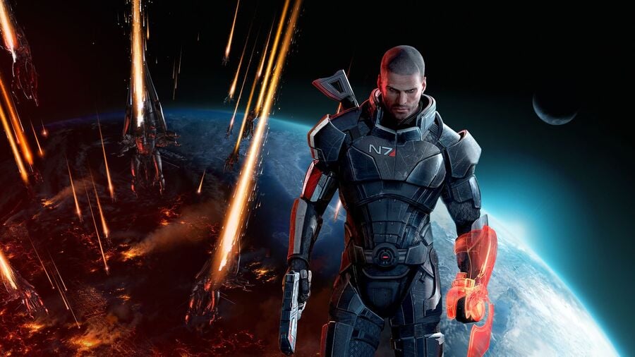 In Mass Effect 3, which alien race starts a poorly timed war with the Geth as the Reapers invade the galaxy?