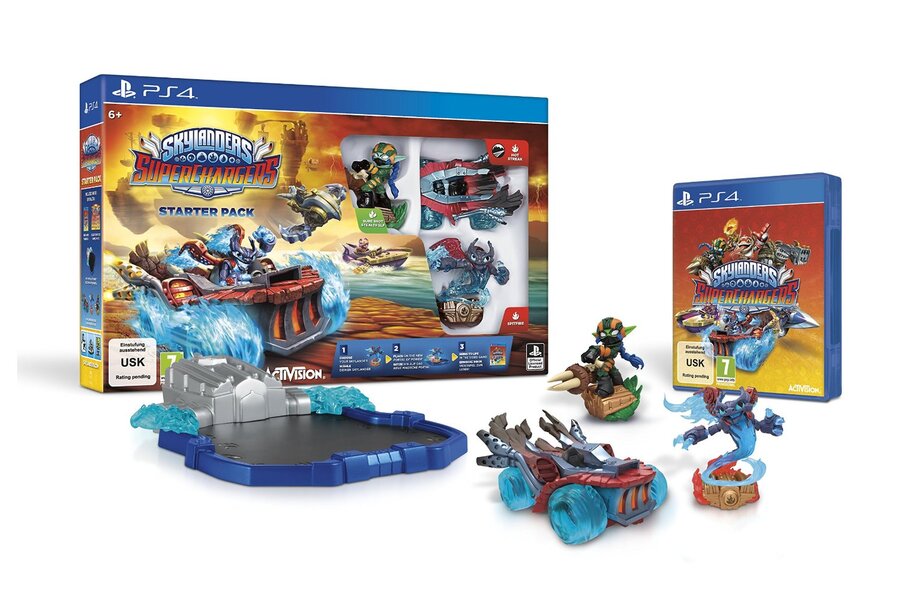 Skylanders SuperChargers PS4 Box