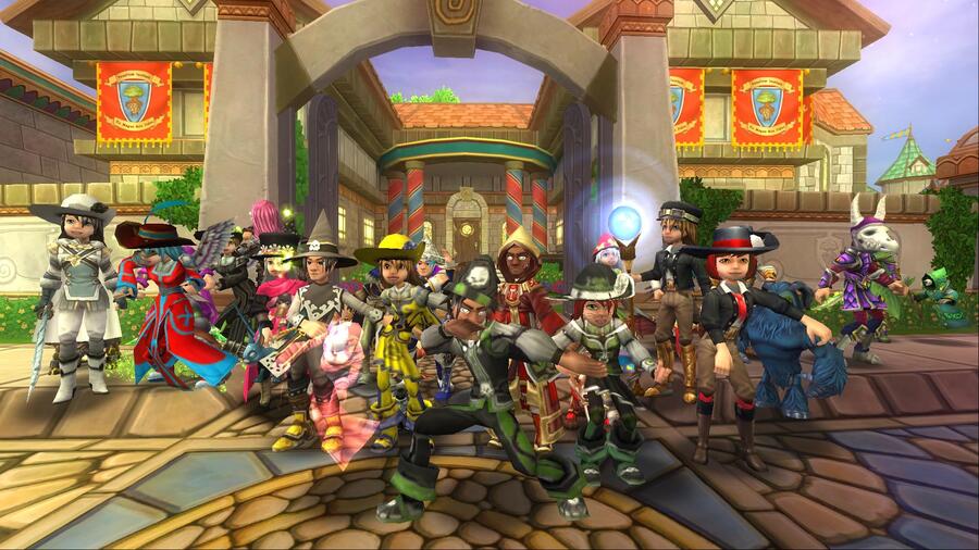 Vibrant Magical School MMO Wizard101 Will Enchant PS4 1