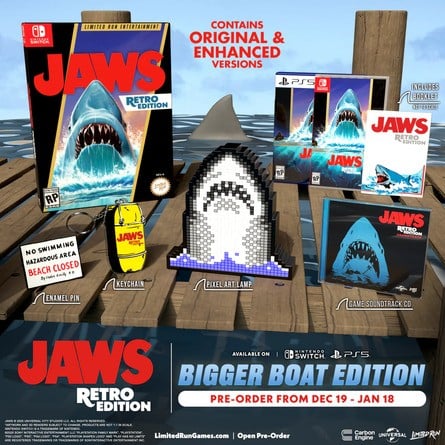 Jaws' Infamous NES Adaptation Is Getting Ported to PS5, with All-New Features 3