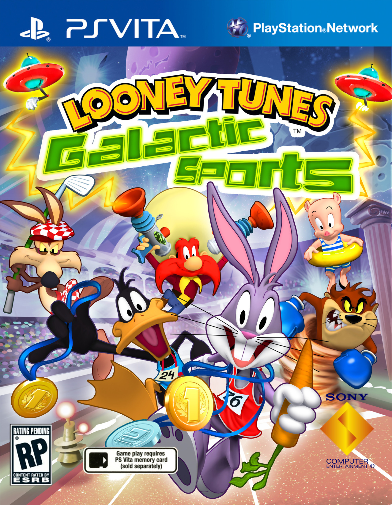 Looney Galactic Sports Sounds Klaxon on PS Vita | Push Square