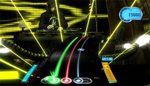 Here's Your First DJ Hero Screenshot.