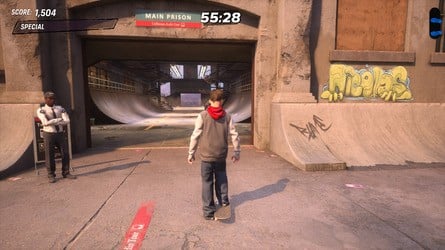 Tony Hawk's Pro Skater 3 + 4: Alcatraz Walkthrough - All Park Goals and Collectibles 39